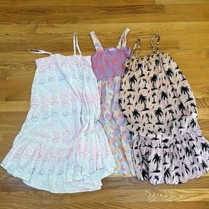 Girls Size 10 Rockets of Awesome Summer Dress Bundle (Set of 3 Dresses)